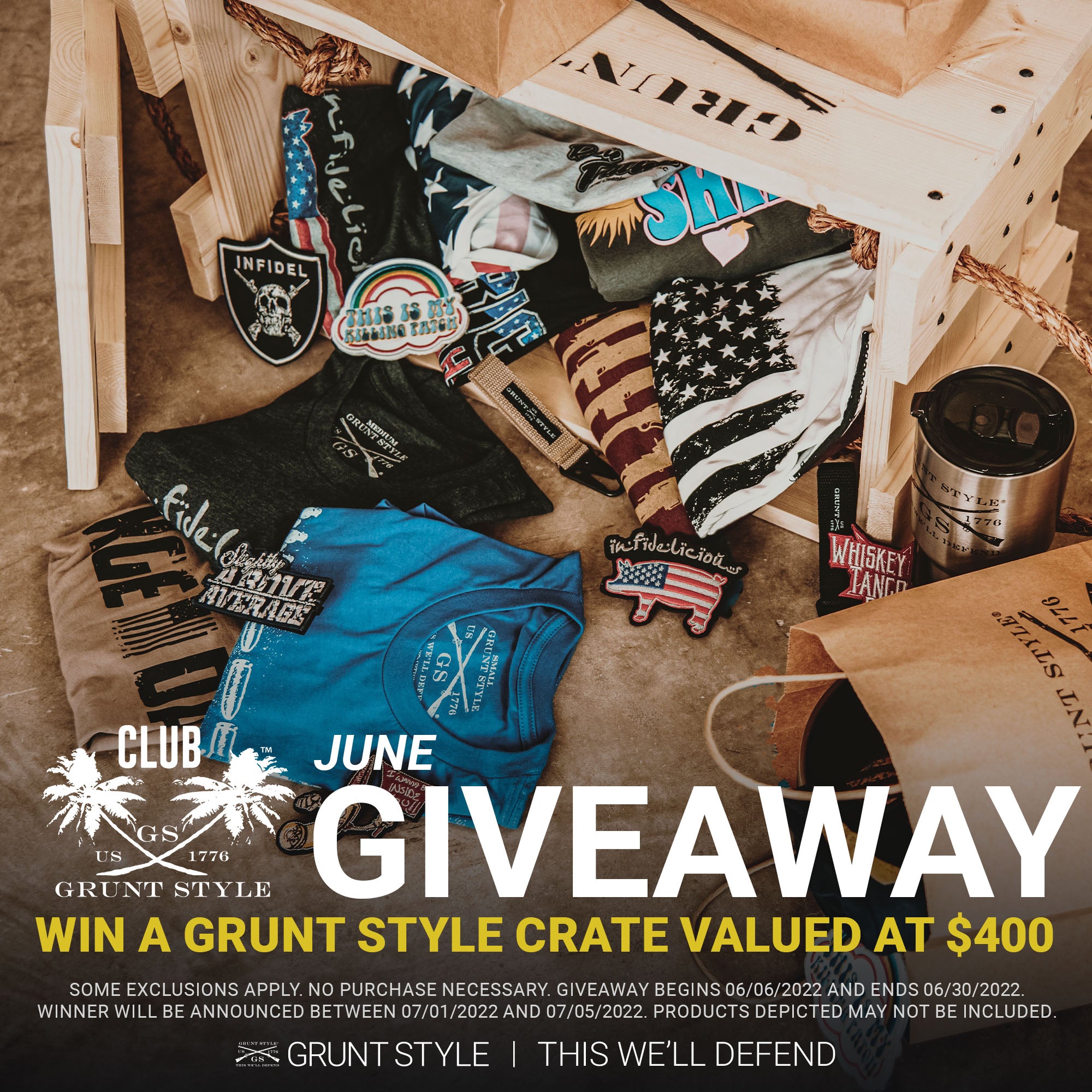 June 2022 Club Giveaway