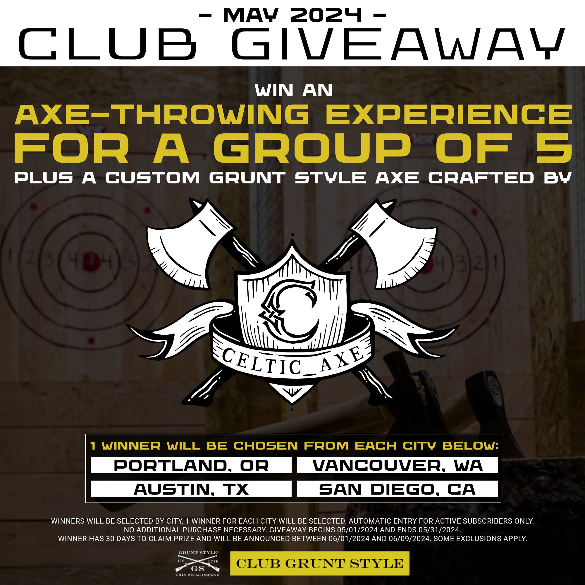 May 2024 Club Giveaway