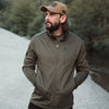 Military Green Waffle Top  Jacket