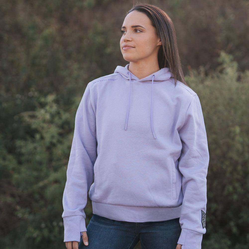 Premium Quality Women's Purple Active Wear Hoodie