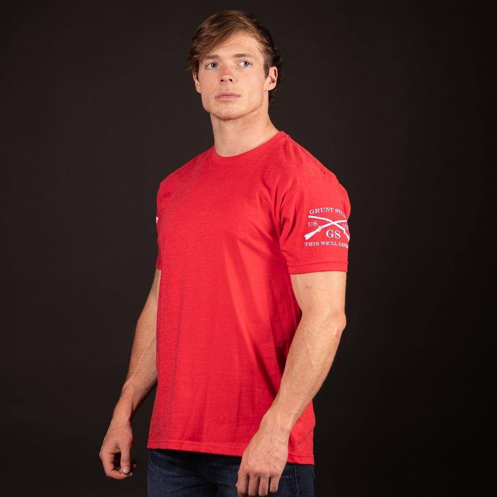 patriotic men's clothing - basic tshirts 