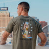 American Original T-Shirt - Military Green