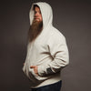 Elite Full-Zip Hoodie - Sand, Hooded Sweatshirt for Men | Grunt Style 