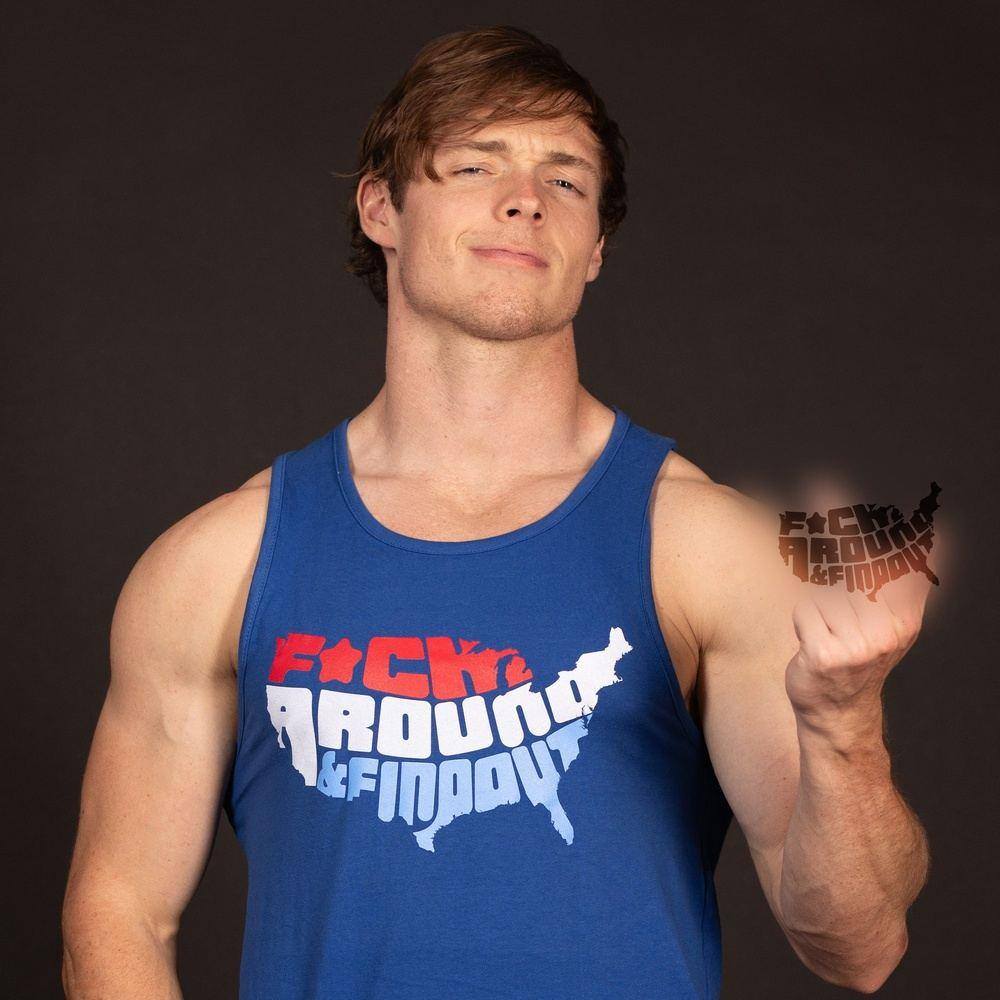 FAFO - Patriotic Tank Top for Men