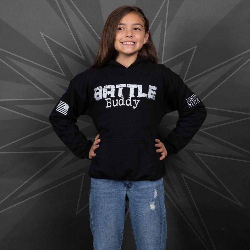 Kid's Patriotic Sweatshirt - Battle Buddy 