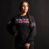 Patriotic Apparel - Beautiful Badass Women's Long Sleeved T-Shirt 