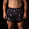 Patriotic Shorts for Men - Freedom Ink with the American Flag