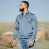 Overwatch 1/4 Zip - Captain's Blue