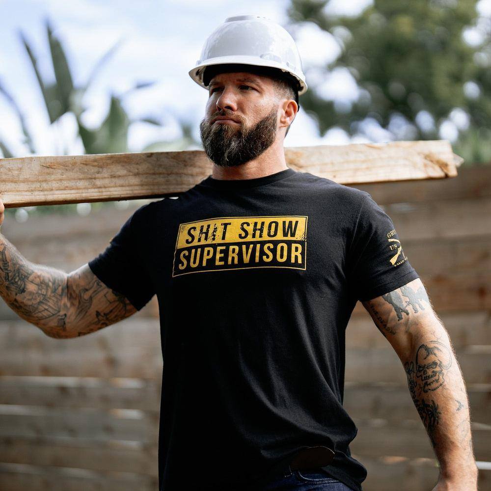 Unisex Fit Shit Show Supervisor Shirt 