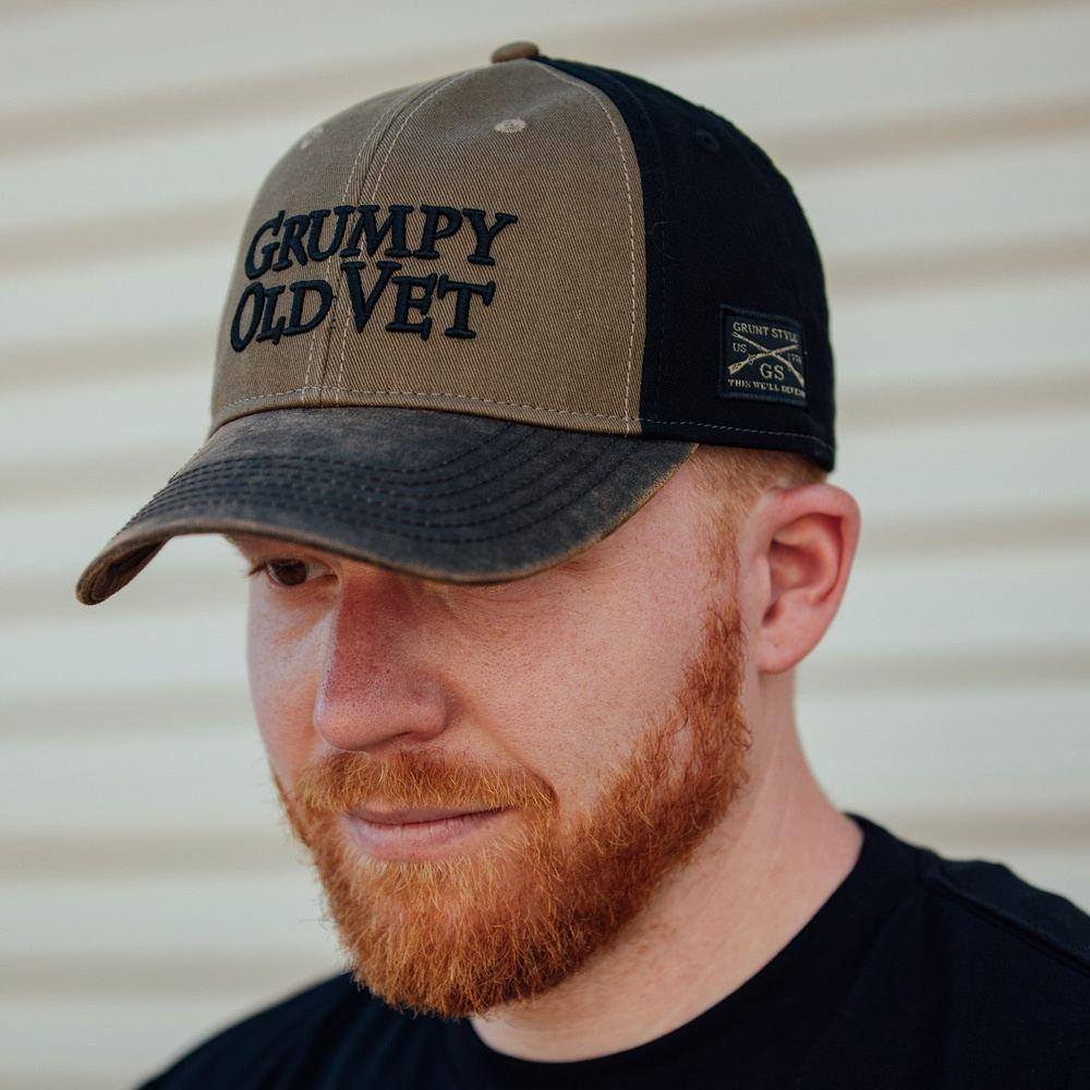 Grumpy Old Veteran Hat - Gifts for Veterans