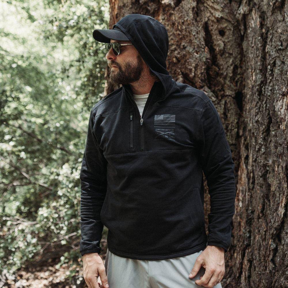 Quarter  Zip Hoodie for Men 