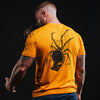 Arachnoblast T-Shirt - Orange mens halloween tshirt
 | Grunt Style