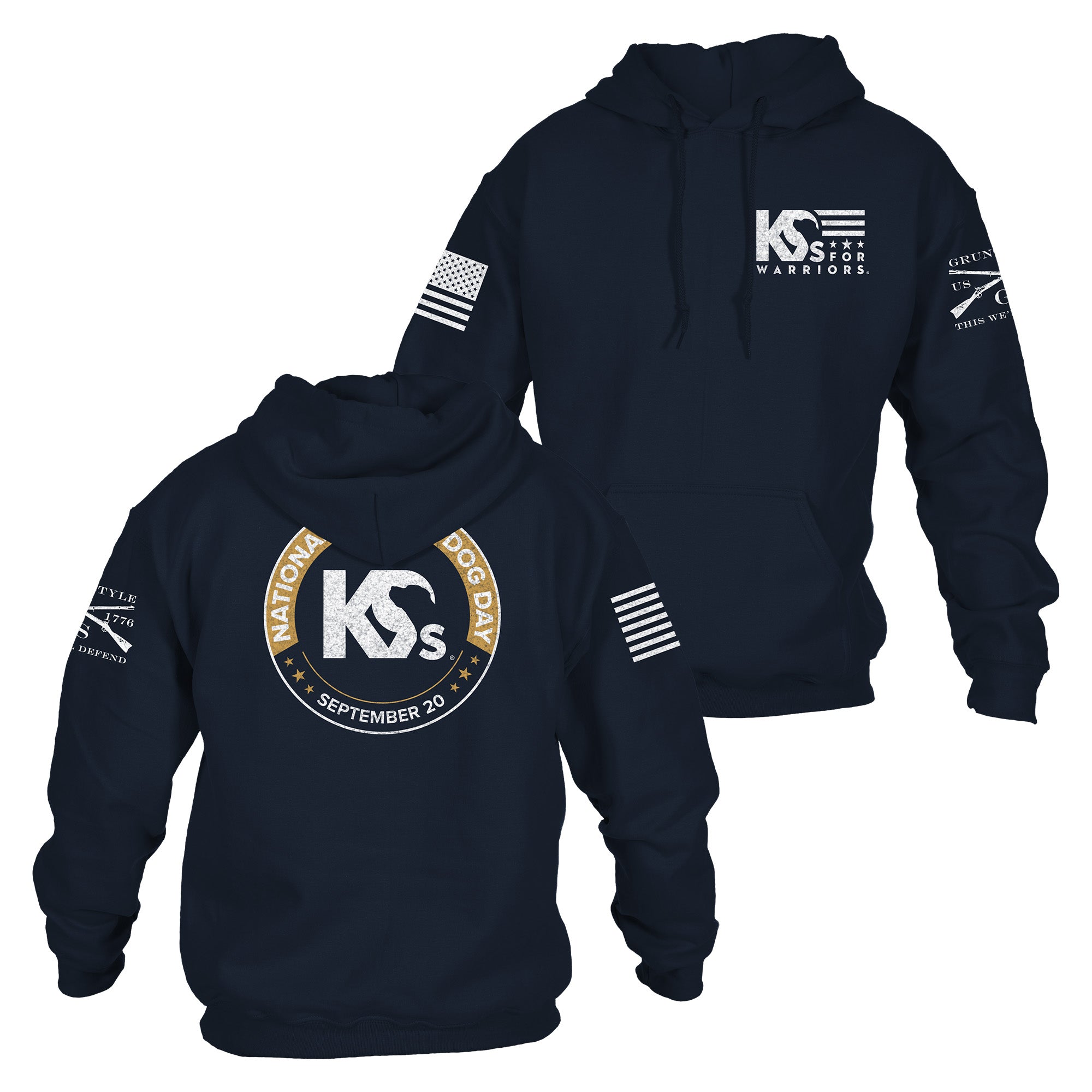 National Service Dog Day x K9s For Warriors / Hoodie