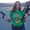 St. Patrick's  Day T-Shirt - Gun Shirt - Lucky Arms 