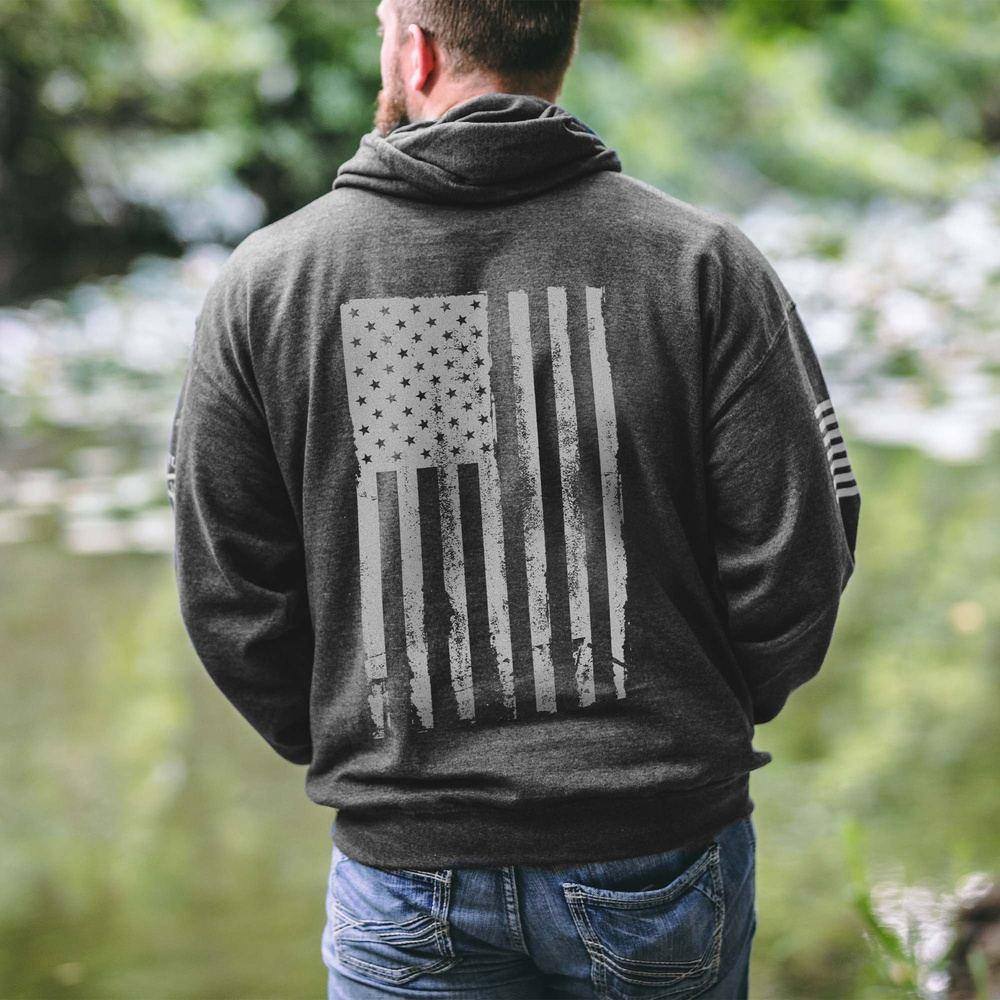 American Flag Hoodie 