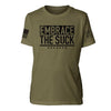 Youth Embrace The Suck T-Shirt - Military Green