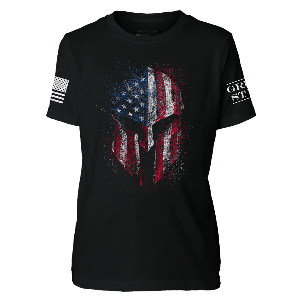 Patriotic Shirts for Kids - American Spartan 