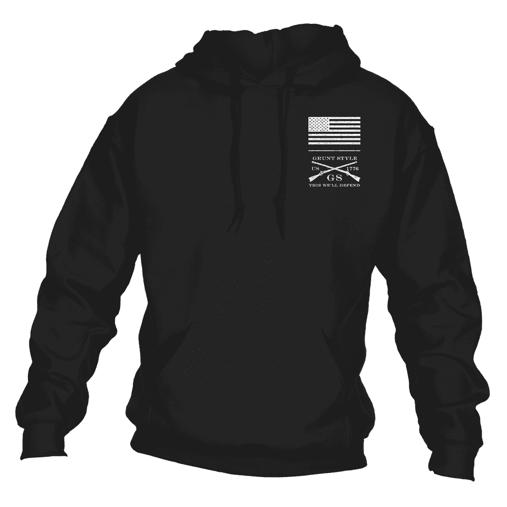 Patriotic Women's Hoodie - Death Paisley 