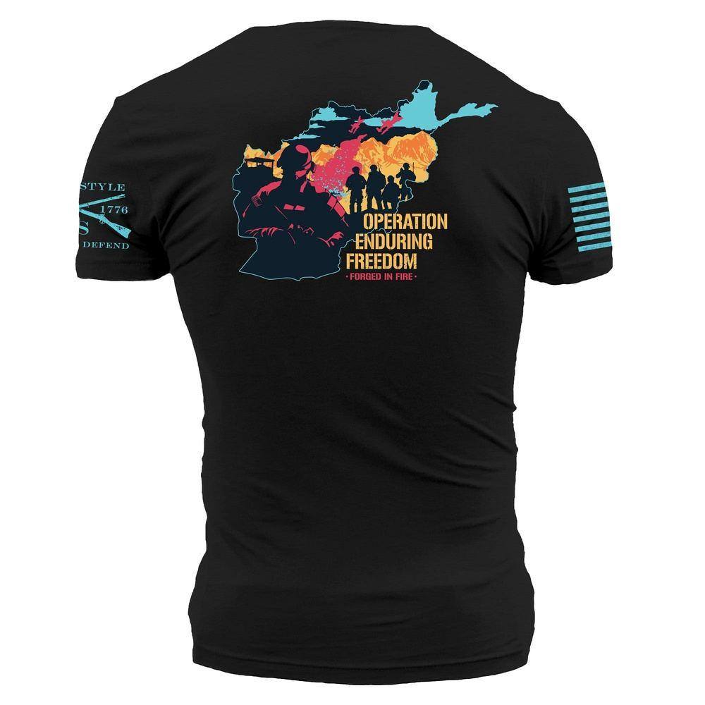 operation enduring freedom military shirts