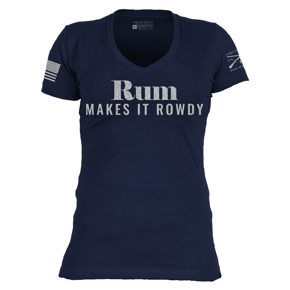 Tops for Women - Funny Rum T-Shirt