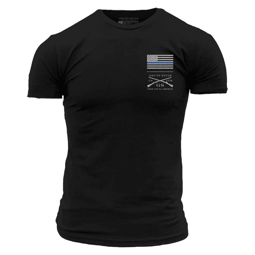 Blue Line Shirts - Vigilance and Valor 