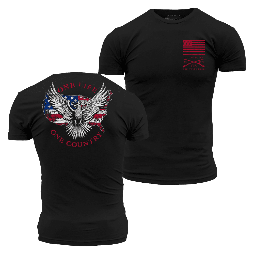 One Life, One Country - USA Shirts 