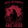 Hell Is Empty T-Shirt - Black