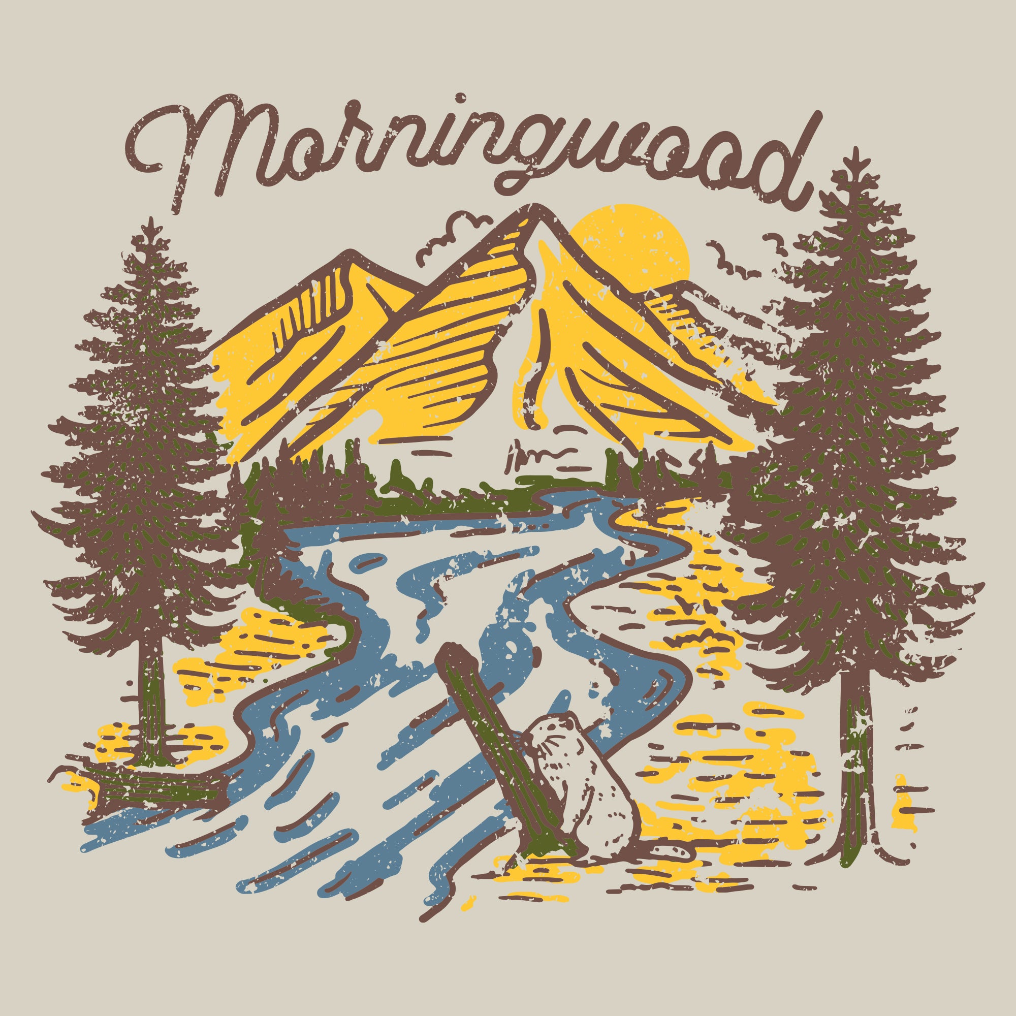 Morningwood T-Shirt - Sand