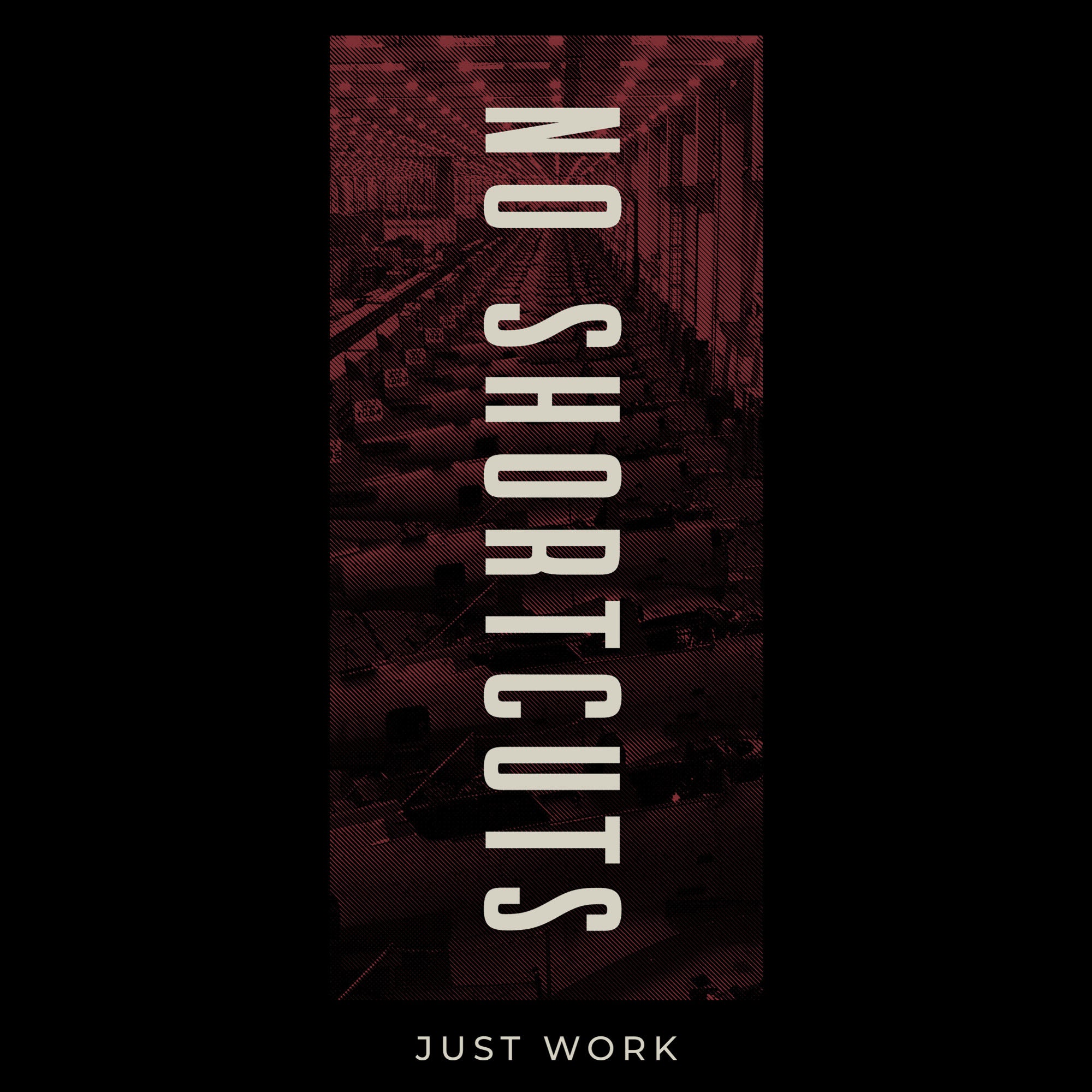 No Shortcuts T-Shirt - Black