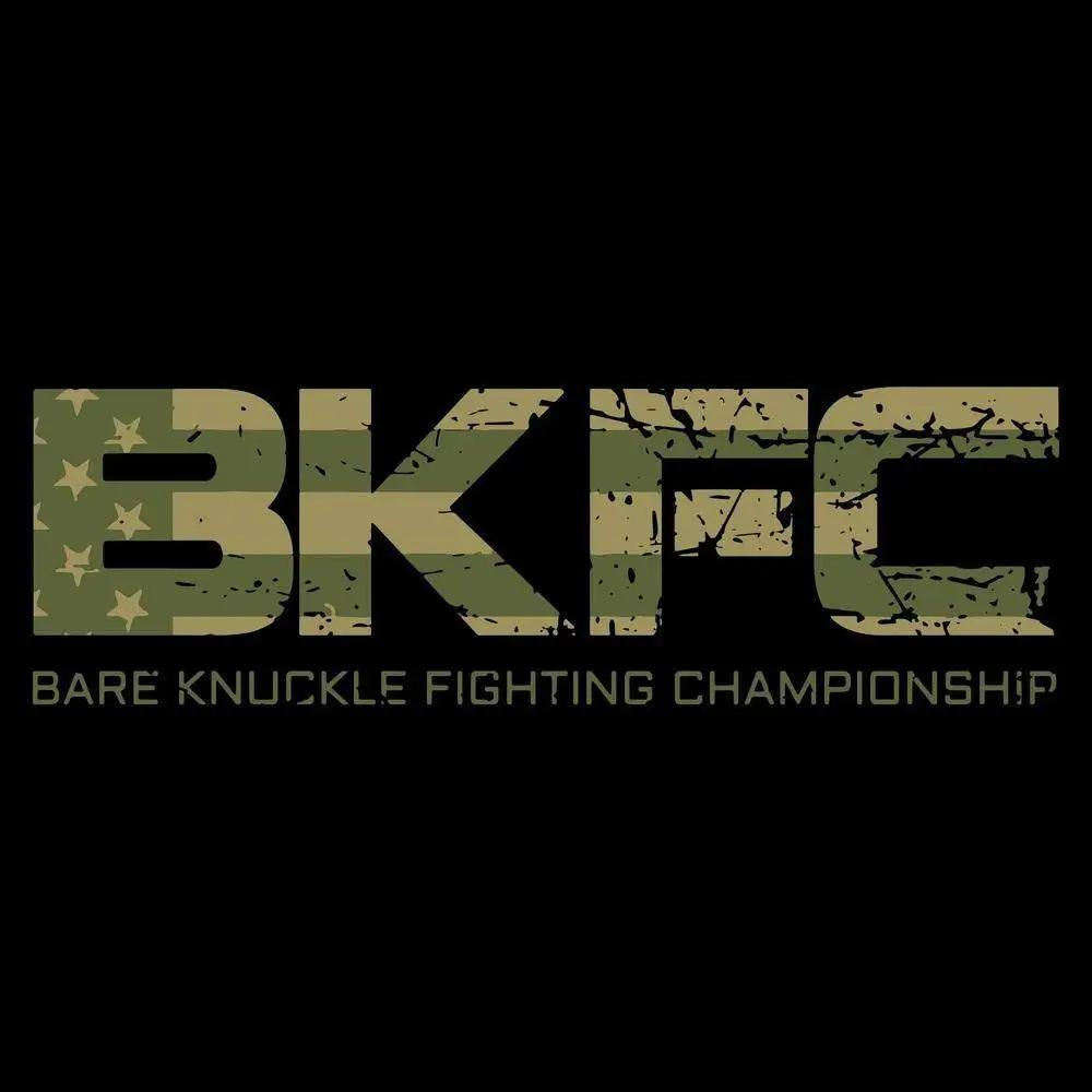 BKFC Camo Flag T-Shirt - Black