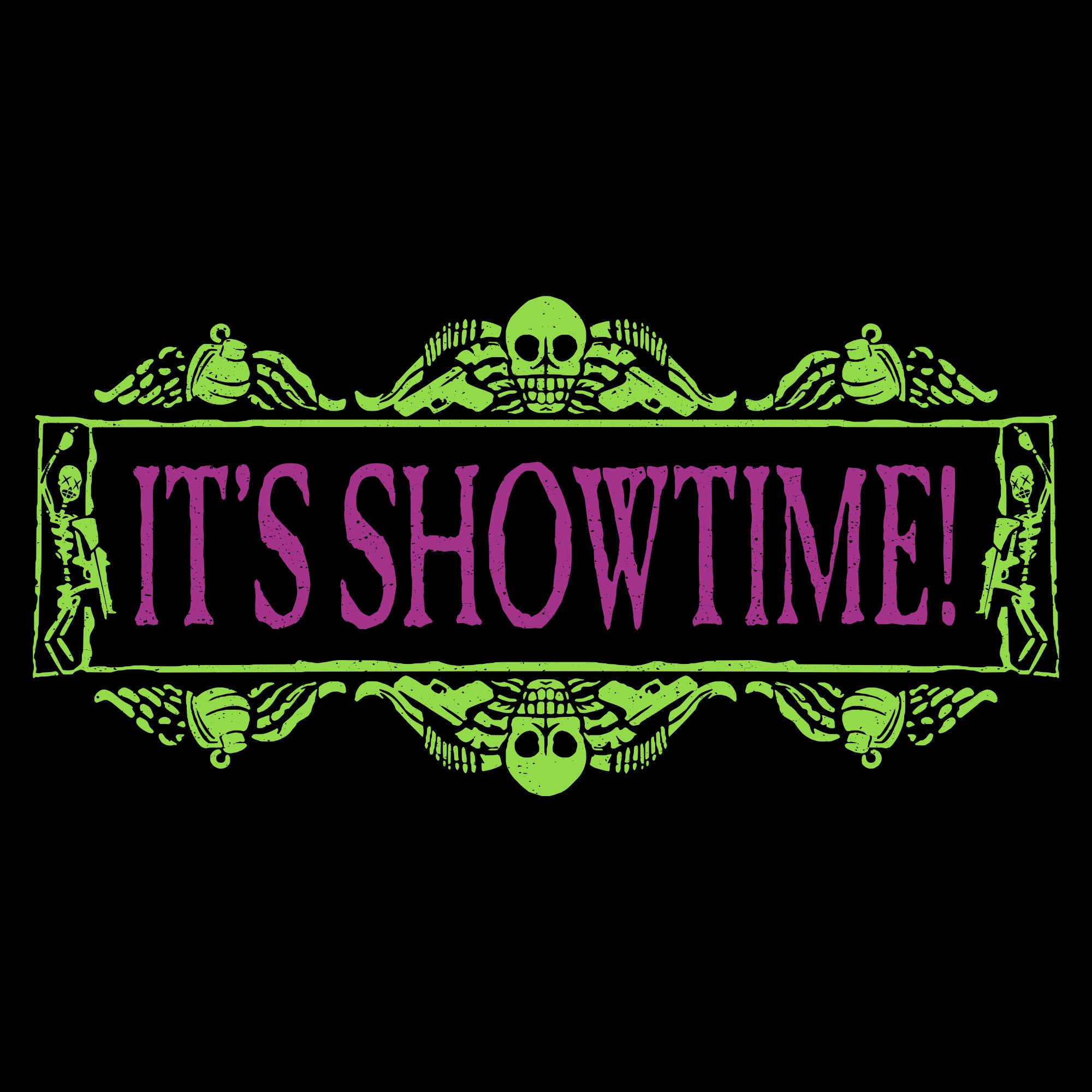 It's Showtime Hoodie - Black