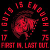 USMC Shirt - Guts is enough 