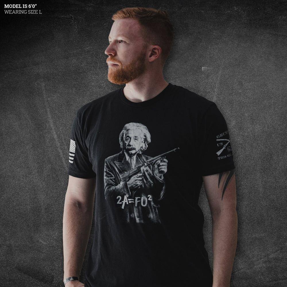 Gun Shirts for Men - Einstein shirts