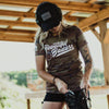 Camo Beautiful Badass Tee for Women