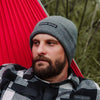 Dark Grey Waffle Cuffed Beanie | Grunt Style 