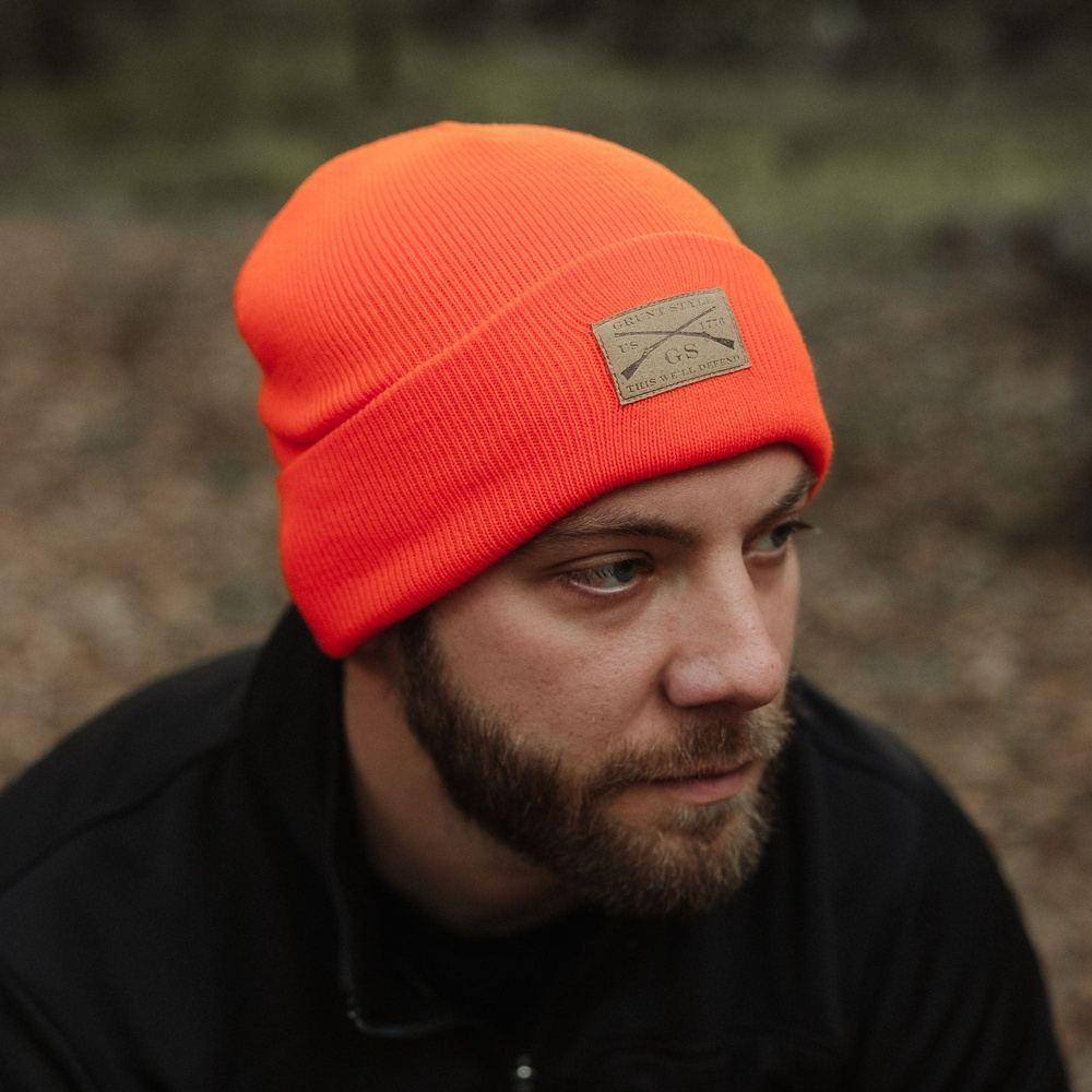 Safety Orange Beanies