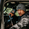 GS Dark Grey Waffle Cuffed Beanie  | Grunt Style 