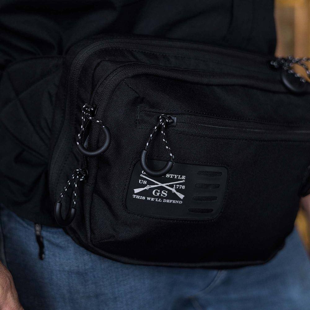 Grunt Style black edc fanny pack | Grunt Style 