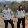 Women's GS Sweater Jacket in Heather Grey | Grunt Style 