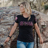 Women's Pink Camo Tee