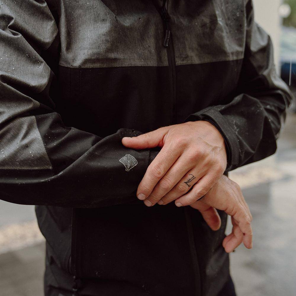  GS Premium Rain Jacket - Black | Grunt Style 