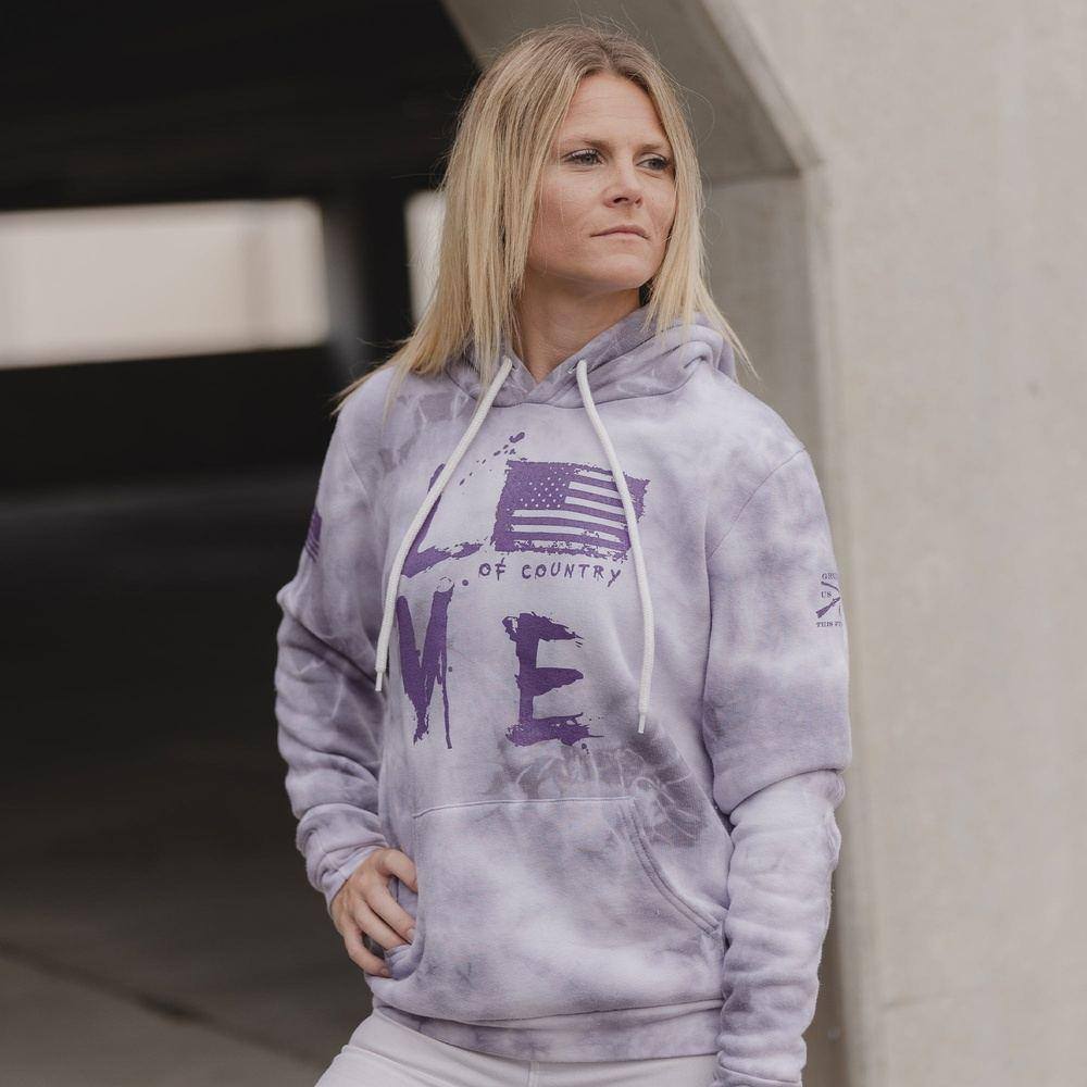 Women's American Flag Hoodie 