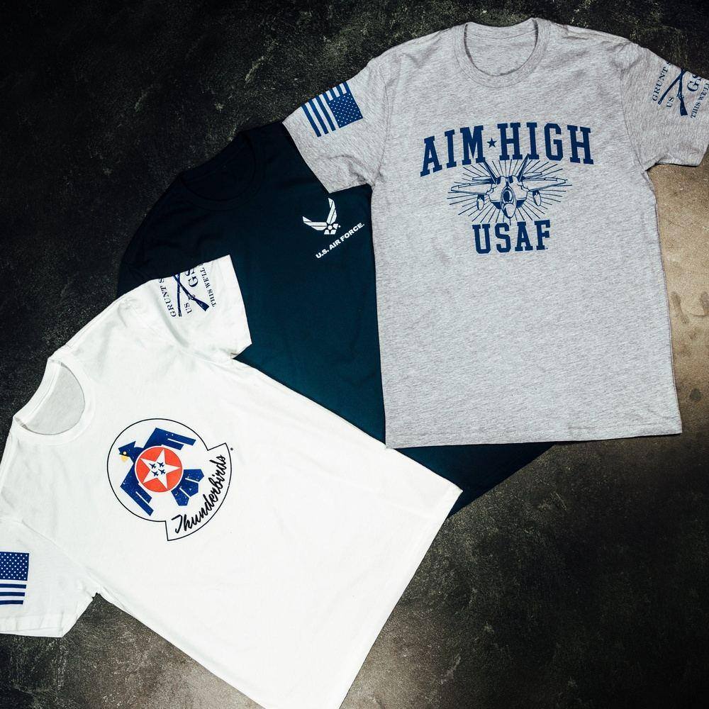 Aim High USAF Tee  | Grunt Style 