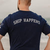 Men's Graphic Tee USN - Ship Happens 2.0  | Grunt Style 