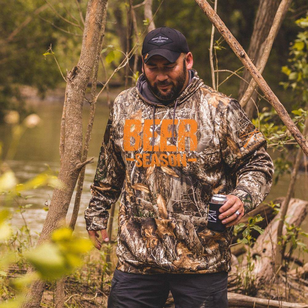 Camo Hoodie - Beer Season - Hunting Clothes 