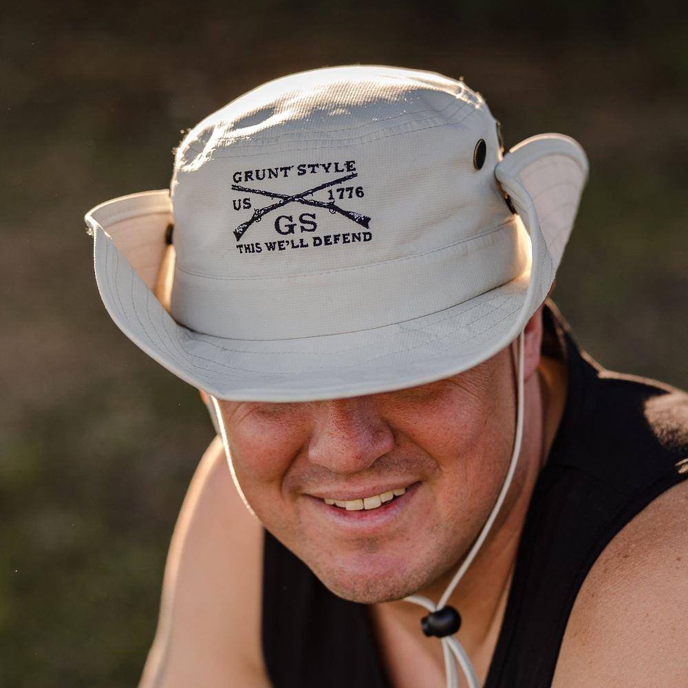 White Boonie Hat | Grunt Style 