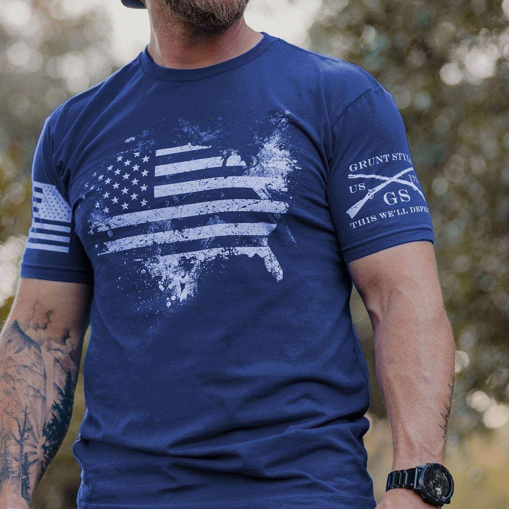 Men's tee American Acid  | Grunt Style 