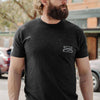 Men's  Pocket Logo Black Tee | Grunt Style