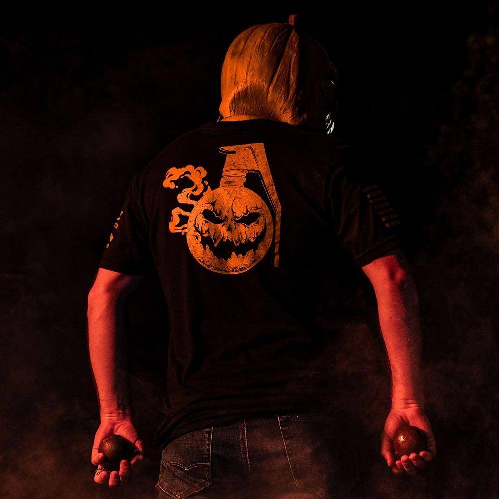 Halloween Grunt Style Graphic Tee