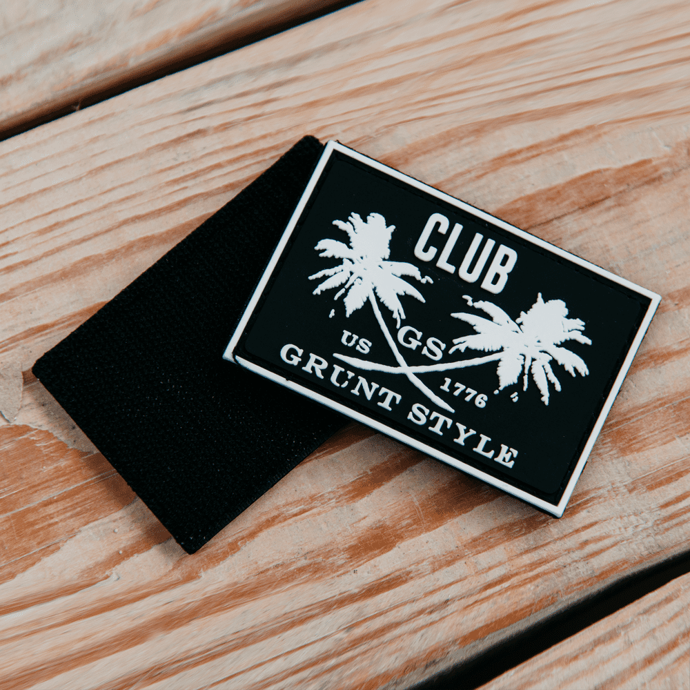 Club Grunt Style PVC Velcro Patch | Grunt Style 